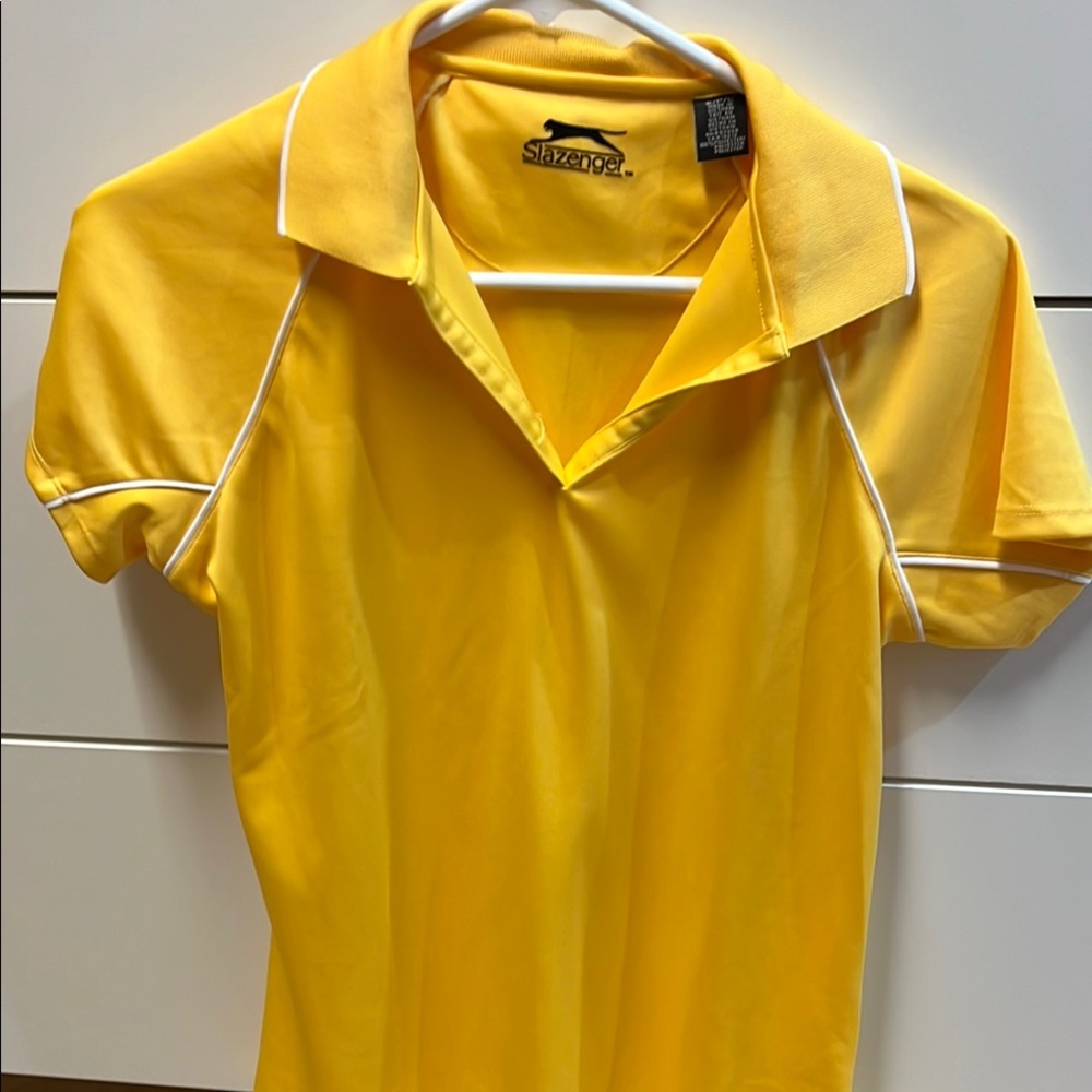 Slazenger Yellow Polo Shirt for Women